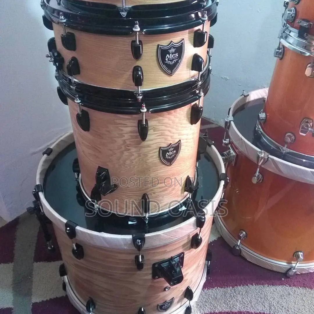 Phantom Black Professional-grade Mes 5-set Drumset