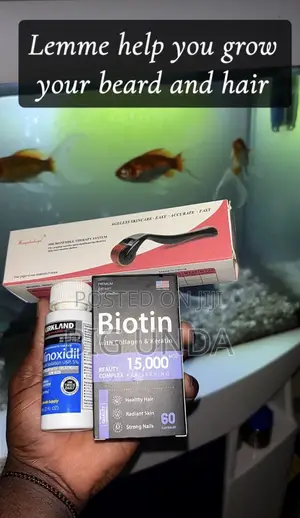 Super Combo Kirkland Oil, Biotin and Roller