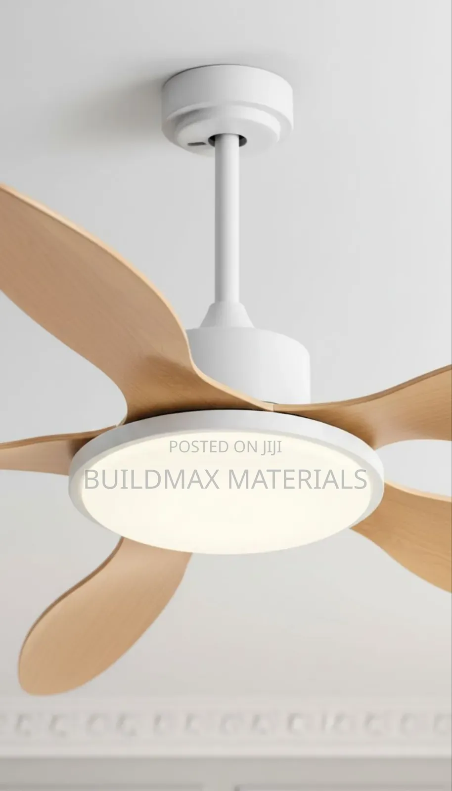 56 Inches Inverter Dc Motor Commercial Fan With Lamp