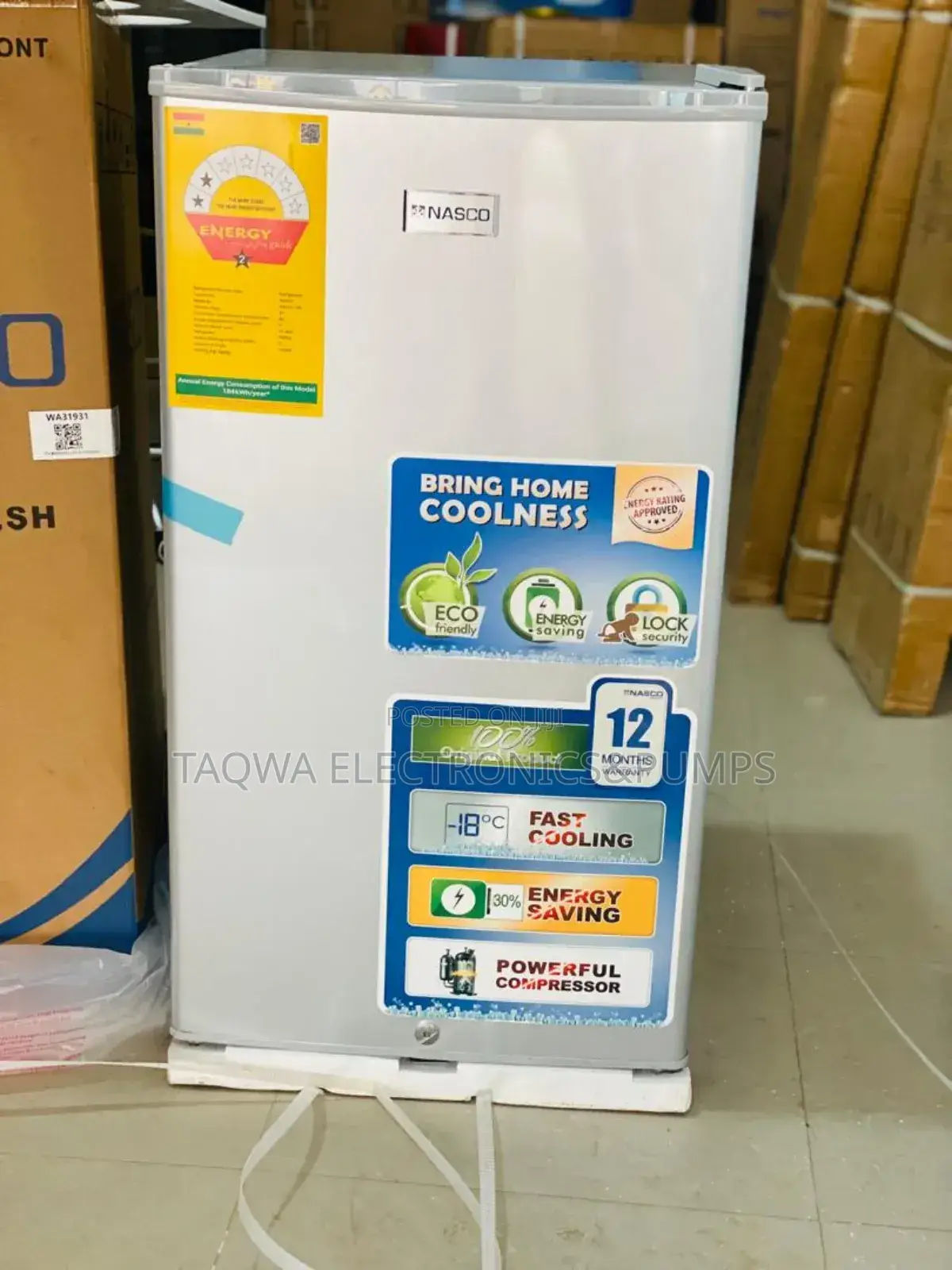 Perfect Nasco 80ltr Table Top Refrigerator Nasf2-10