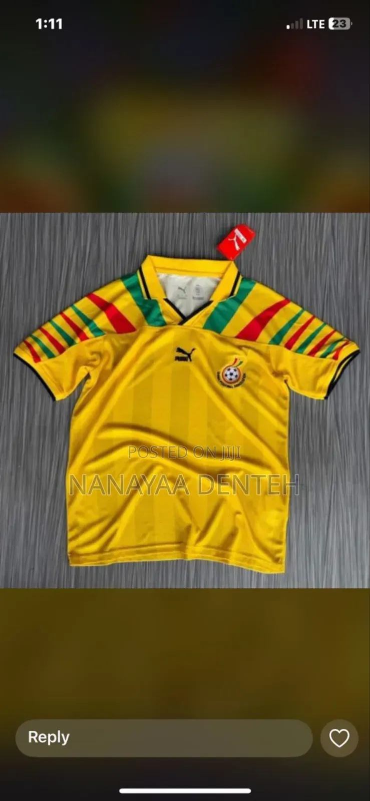 Ghana Jersey