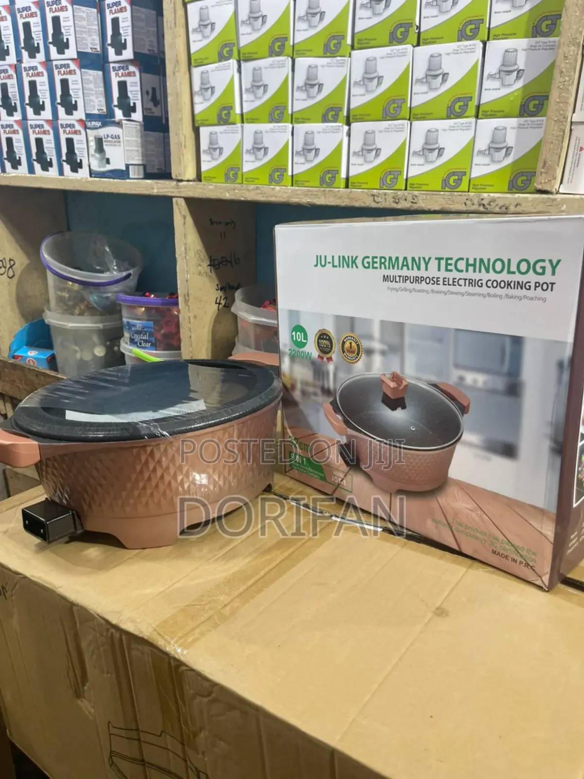 Multipurpose Electric Cooking Pots [10liters]