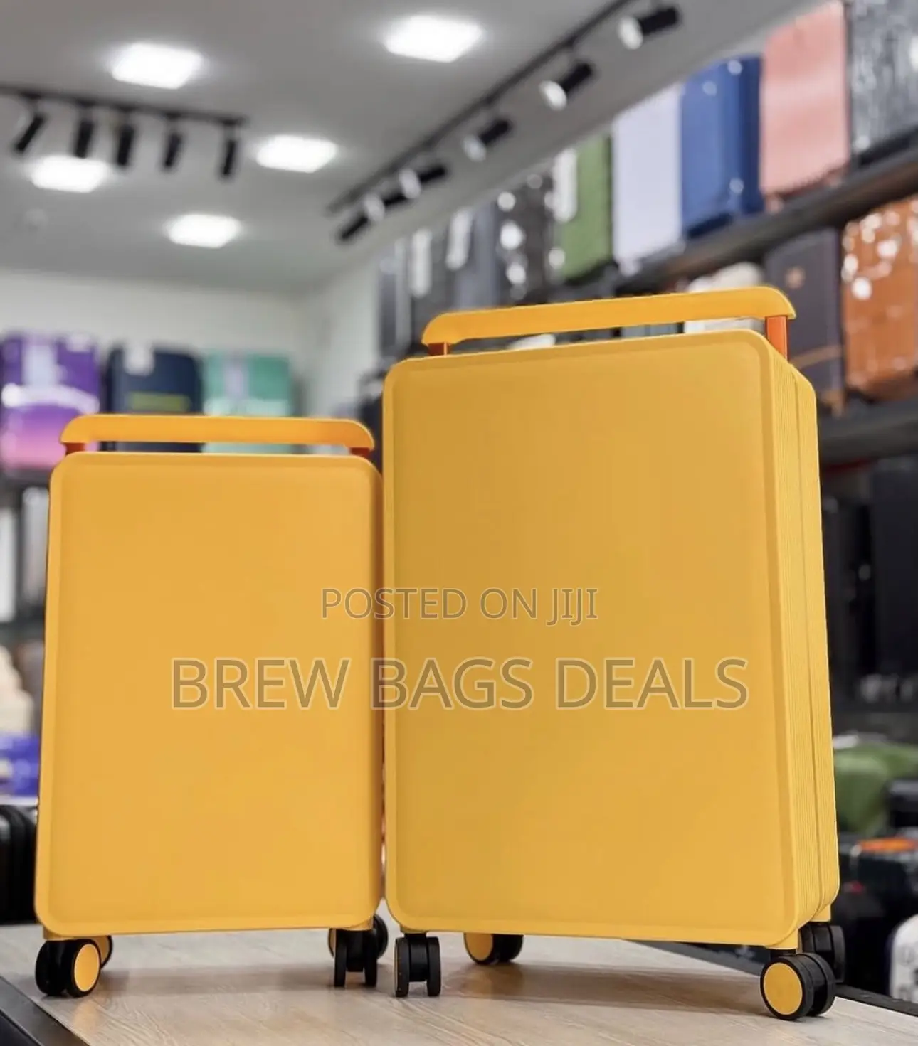 Quality 2set 24”20” Inches Hard Body Zipless Only Code Locks Suitcase.