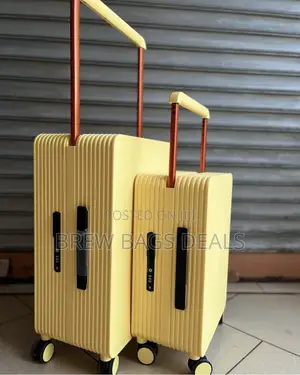 Quality 2set 24”20” Inches Hard Body Zipless Only Code Locks Suitcase.