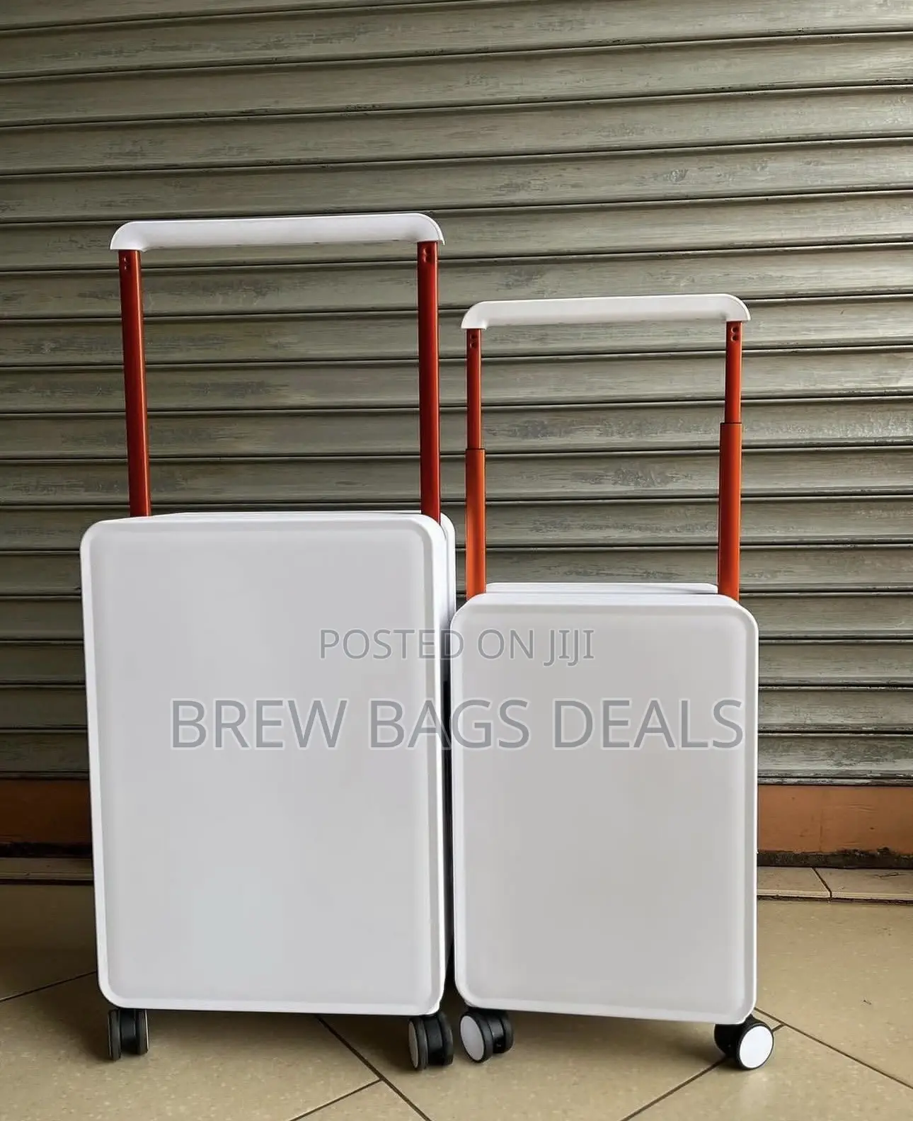 Quality 2set 24”20” Inches Hard Body Zipless Only Code Locks Suitcase.