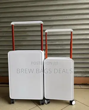 Quality 2set 24”20” Inches Hard Body Zipless Only Code Locks Suitcase.