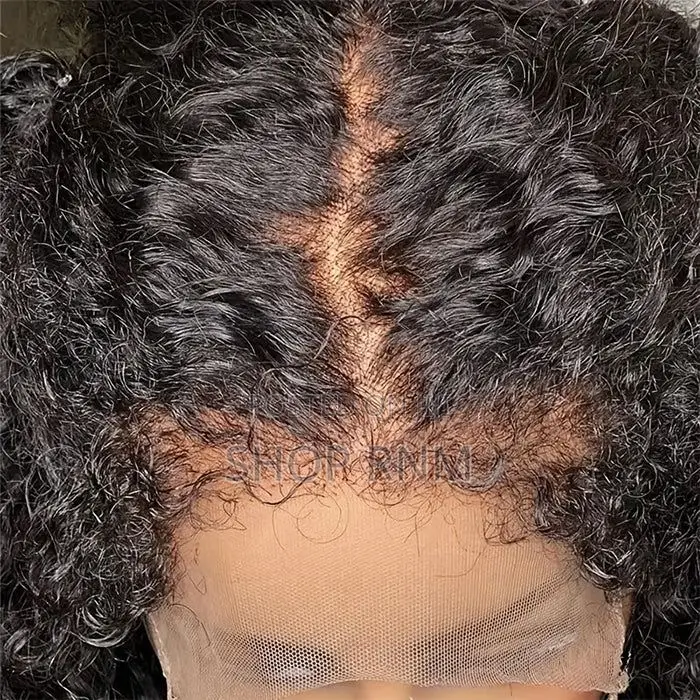 Kinky Hairline Frontal Wet Curls 14”