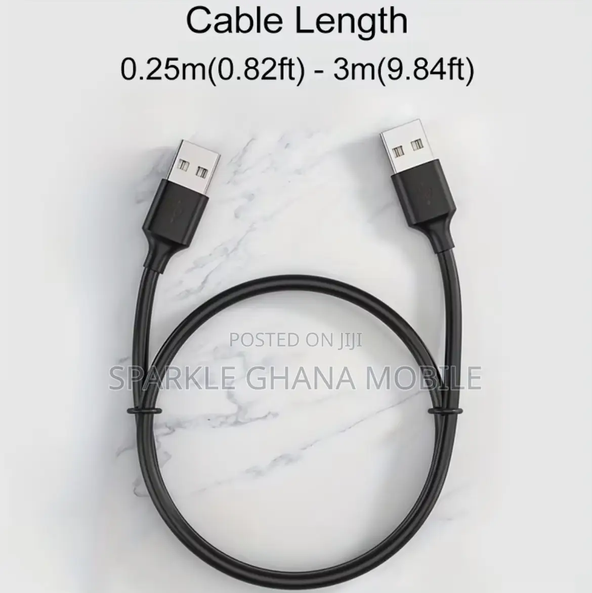 Usb Male to Male Cable