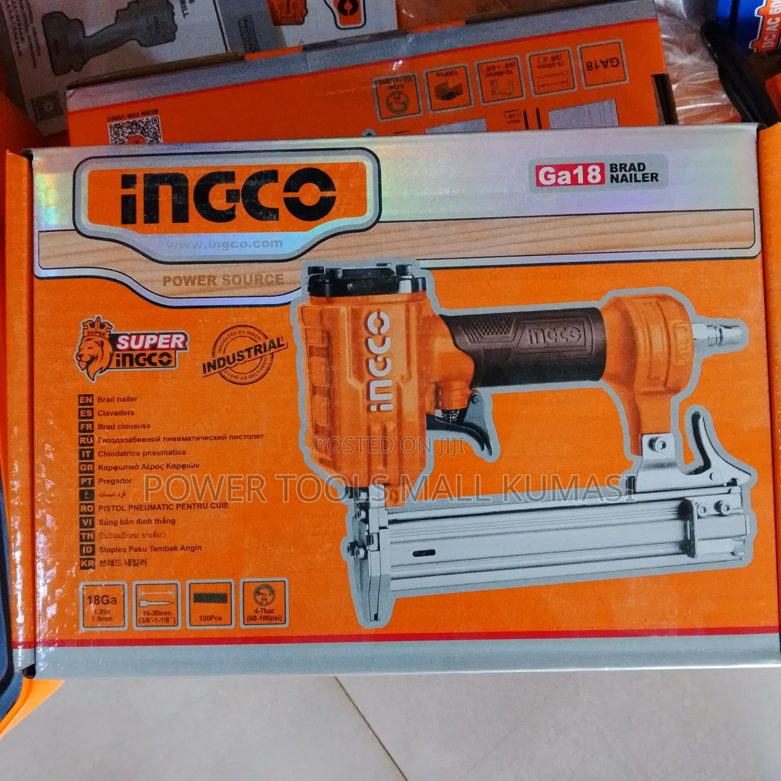 Brad Nailer. Ga 18