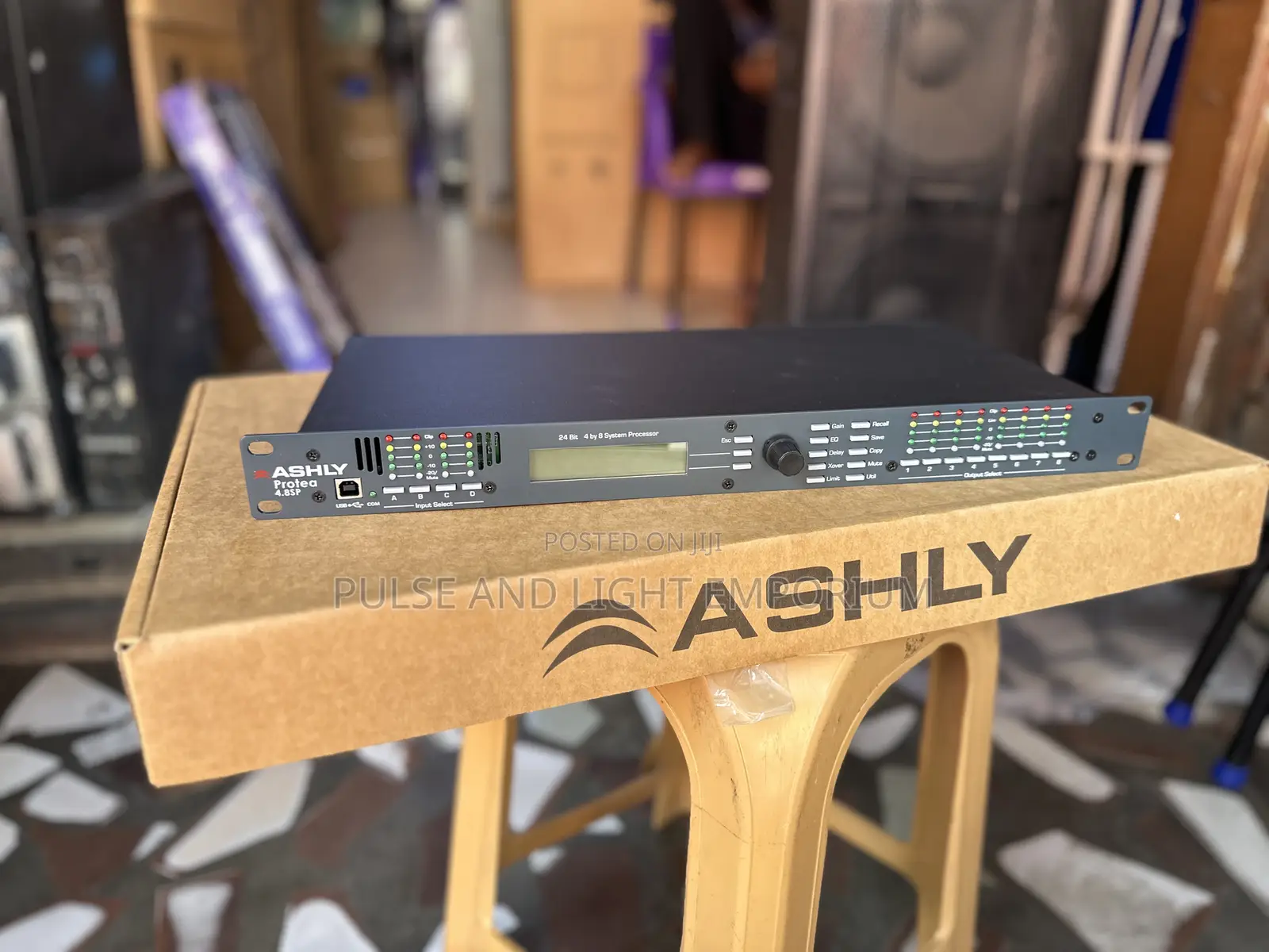 Ashly Protea 4.8sp ,4-input, 8-output Digital Processor(Driverack) for ...