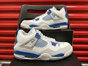 Nike Air Jordan 4 Retro Military Blue Sneakers