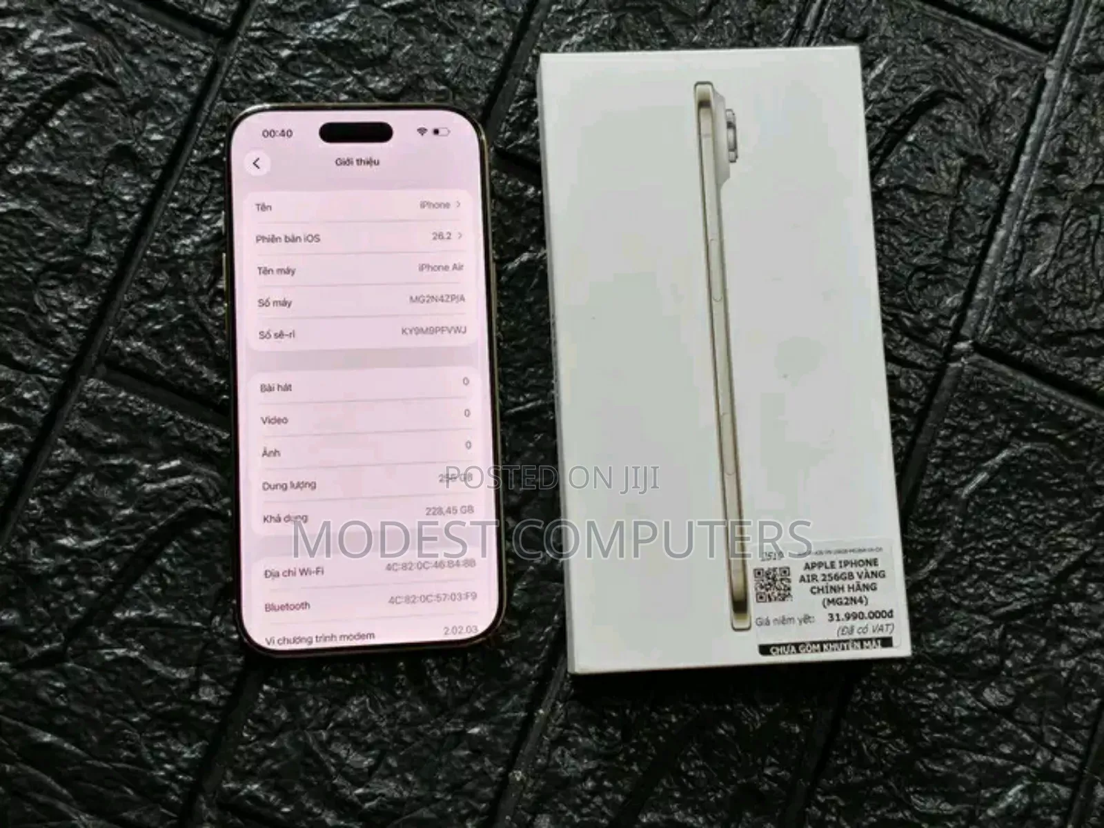 New Apple iPhone Air 256 GB White