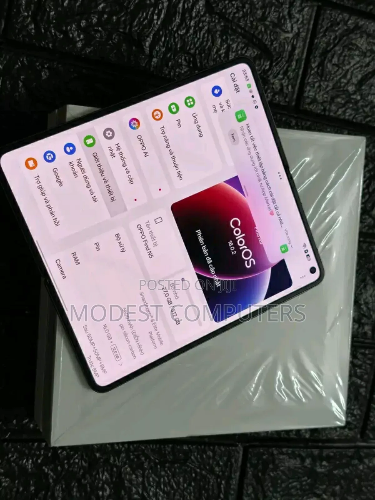 New Oppo Find N5 512 GB Blue