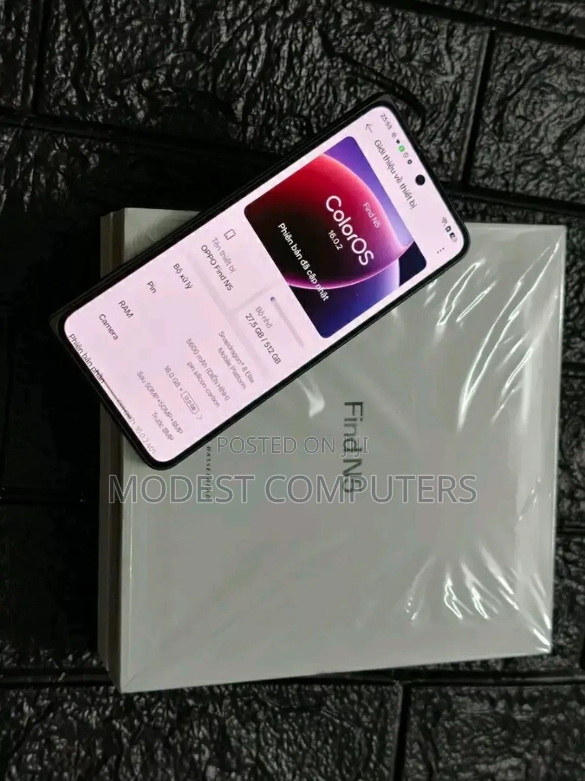 New Oppo Find N5 512 GB Blue