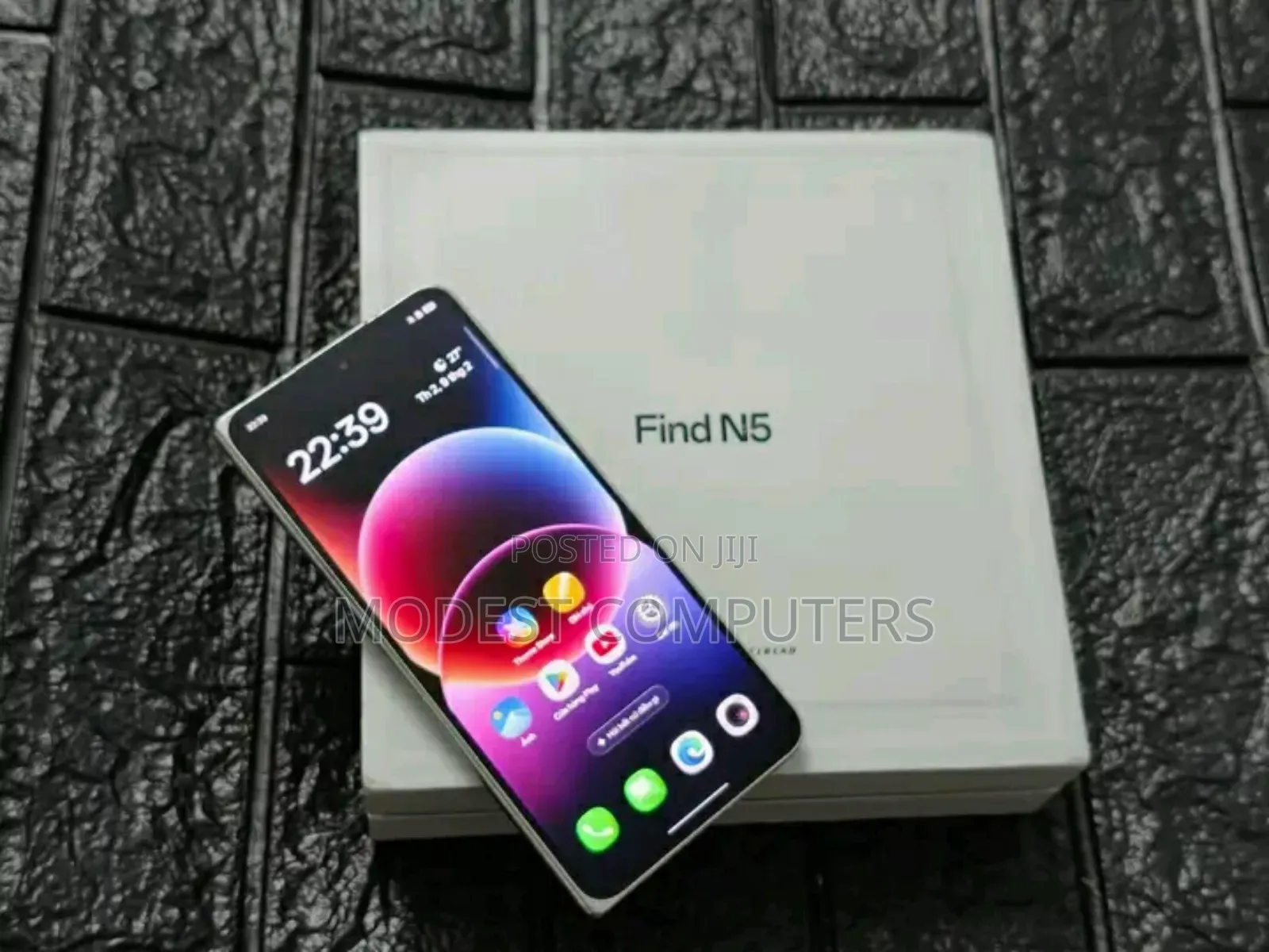 New Oppo Find N5 1 TB Black