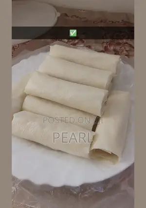 Delicious Spring Roll And Samosas