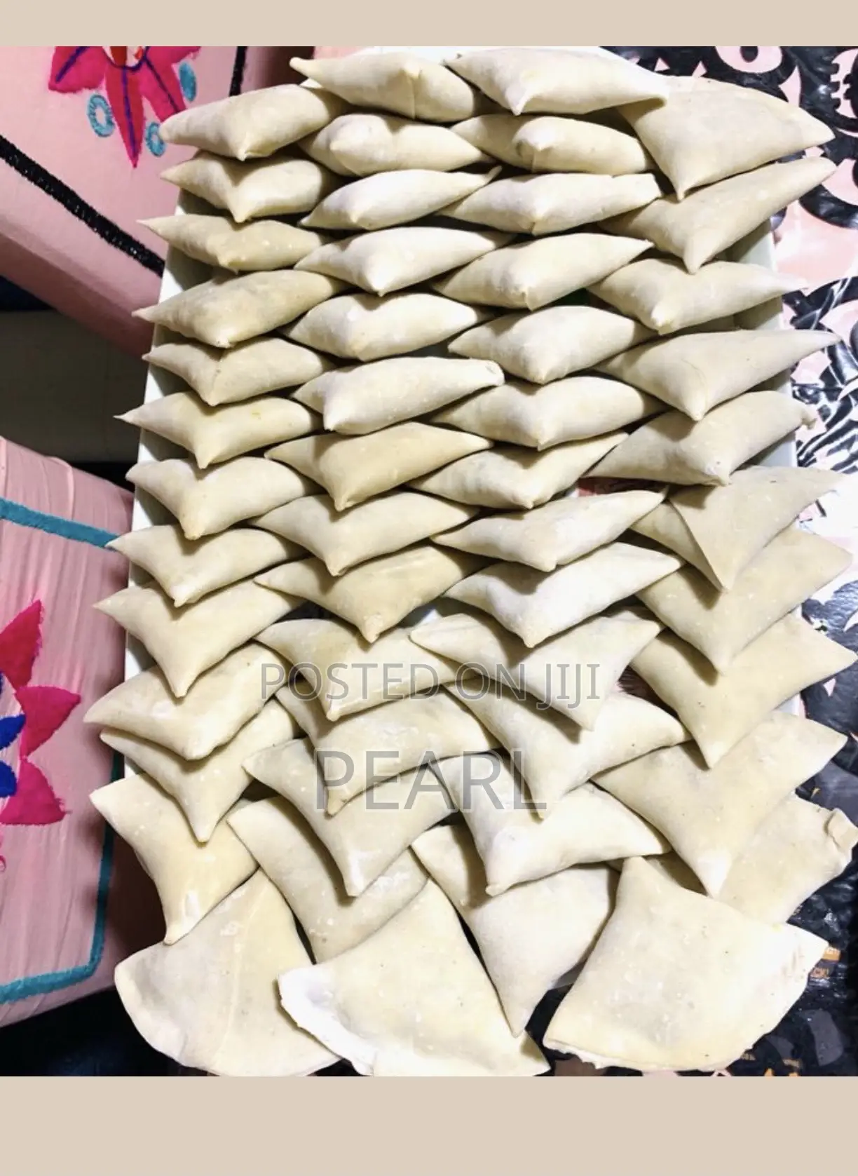 Delicious Spring Roll And Samosas