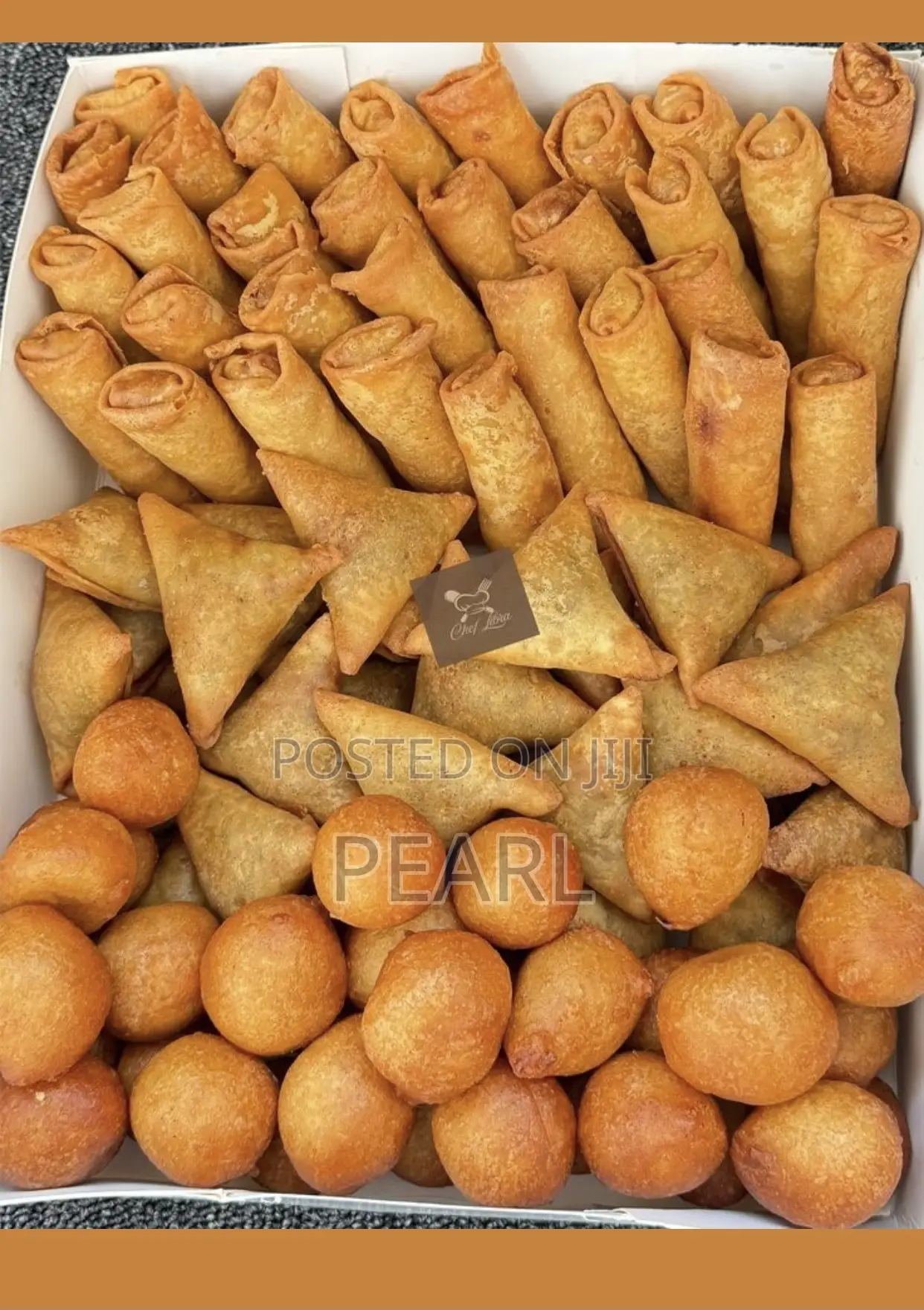 Delicious Spring Roll And Samosas
