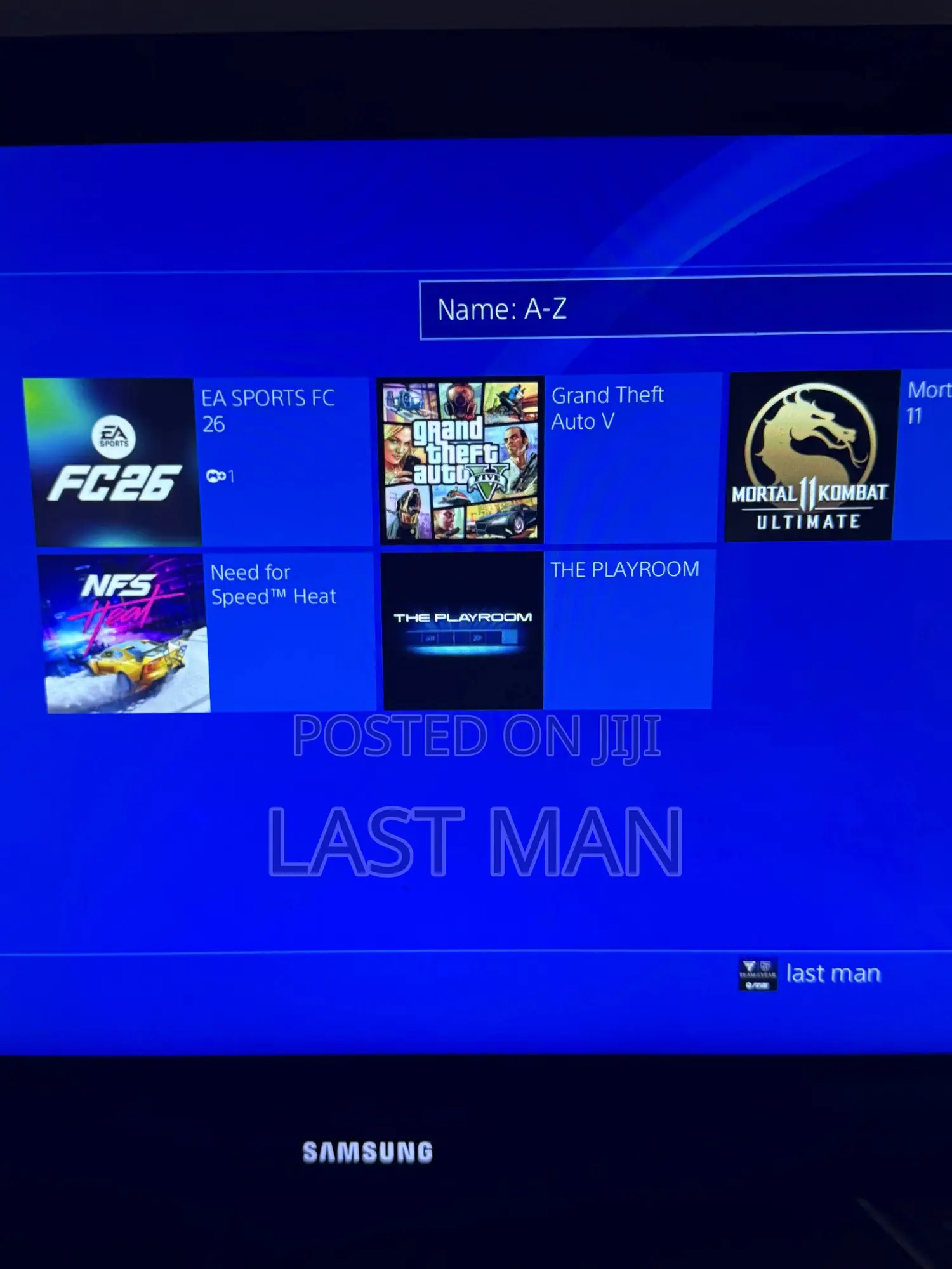 Playstation 4 Standard 500gig With One Pad 4 Games Fc26 Gta v Mk 11