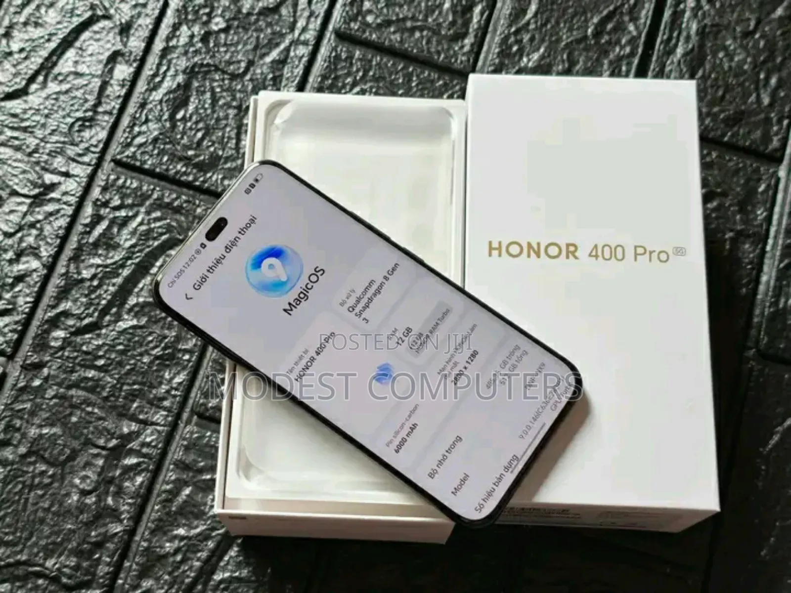 New Honor 400 Pro 512 GB Black