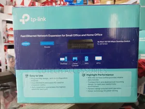 Tp Link 16 Port10/100mbps Desktop Switch (Tl-Sf1016d)