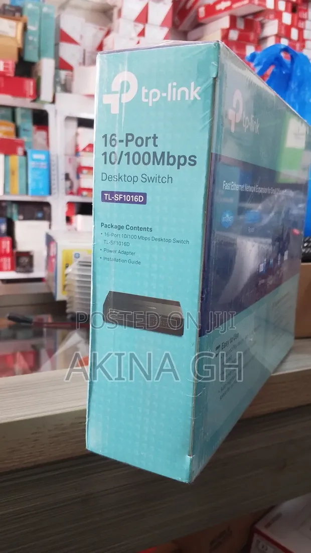 Tp Link 16 Port 10/100mbps Desktop Switch (Tlsf1016d) 3