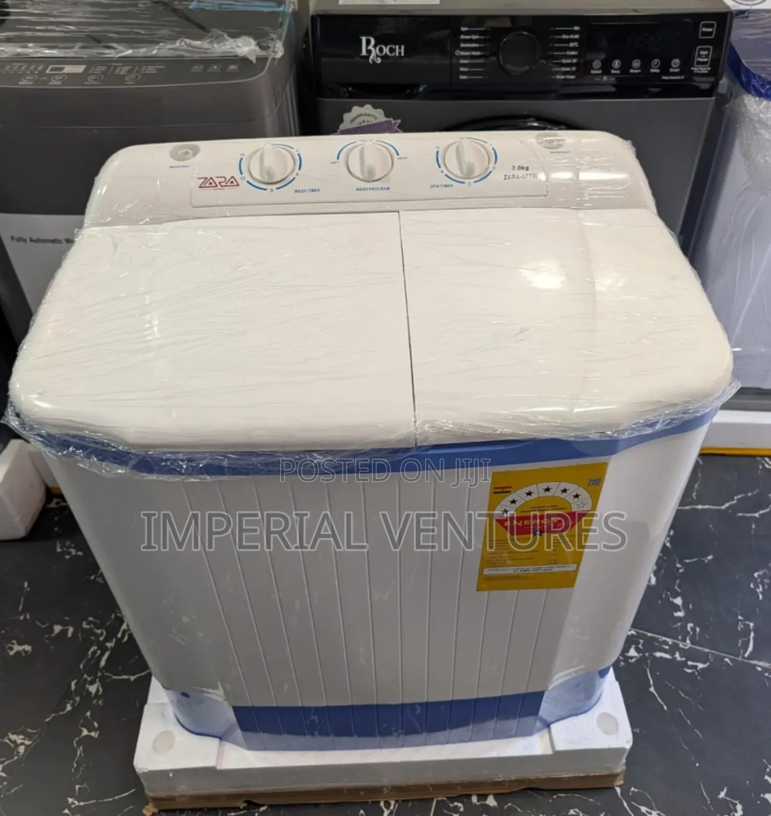 Zaara *7kg* Semi Automatic Washing Machine