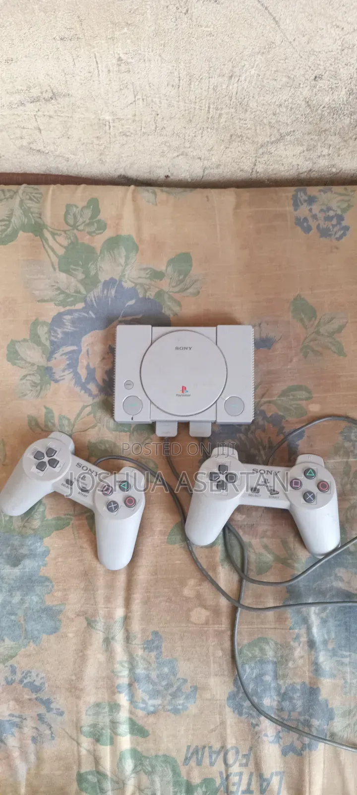 Ps1 Console With Ps1 Installed Games in It for Sale.
