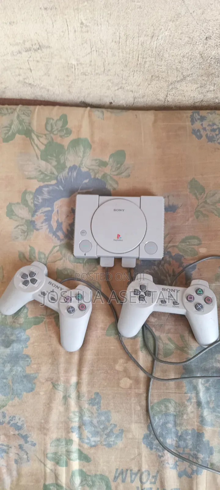 Ps1 Console With Ps1 Installed Games in It for Sale.