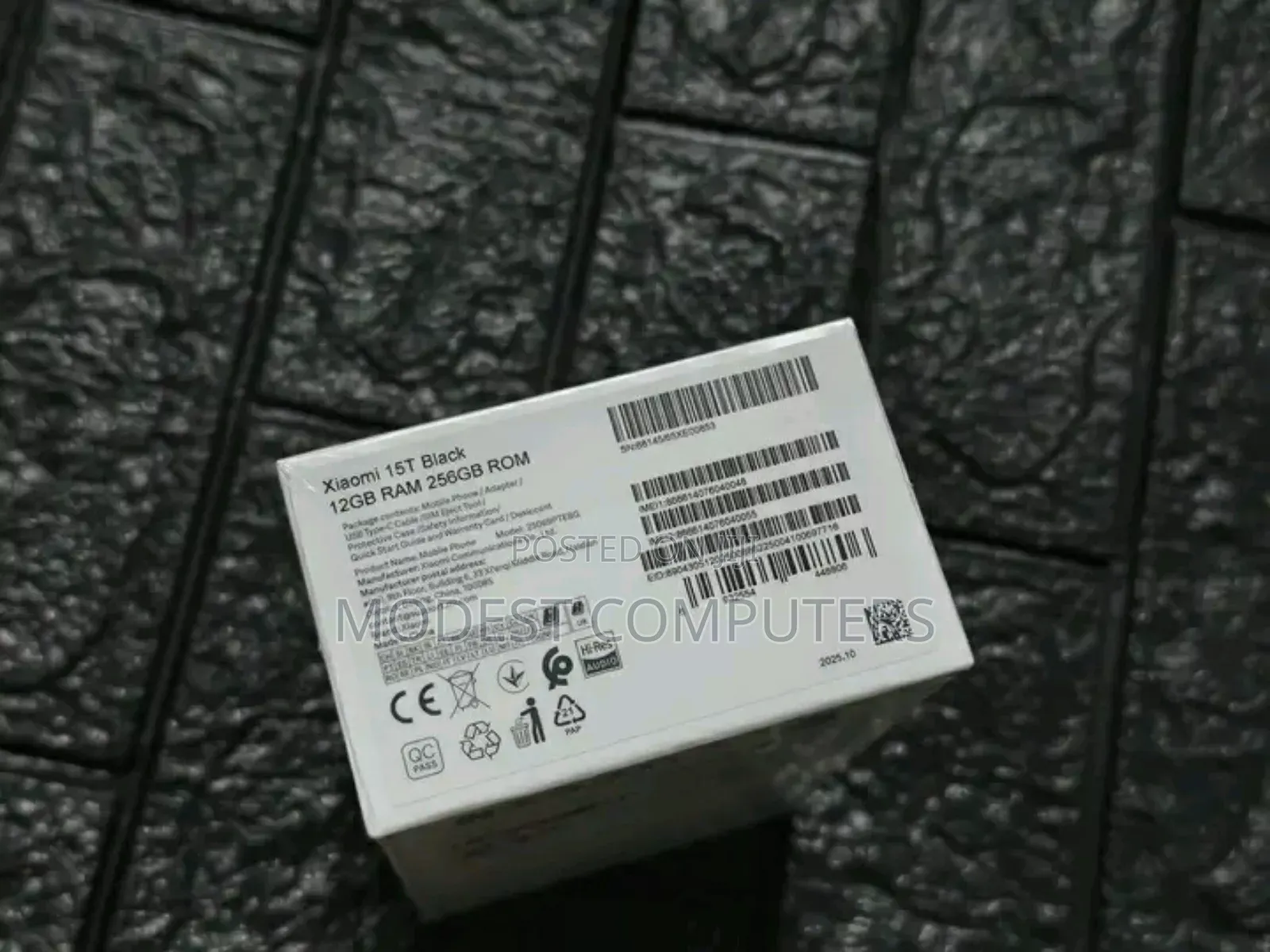 New Xiaomi 15T 256 GB Black