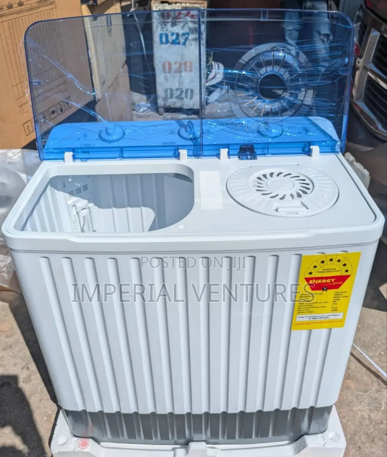 Nasco 10kg Semi Automatic Washing Machine Twin Tub