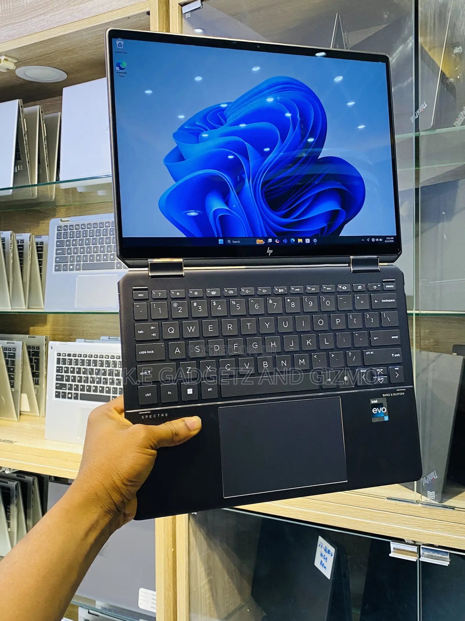 Laptop HP Spectre X360 13 16GB Intel Core i7 SSD 512GB