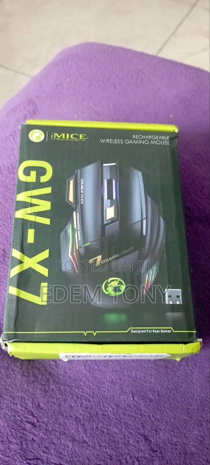 Imice Gw-X7 Rechargeable Wireless Gaming Mouse