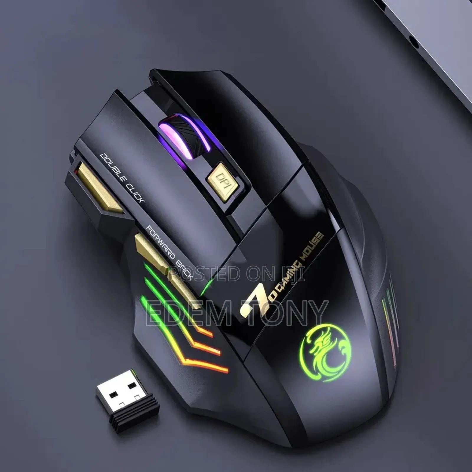Imice Gw-X7 Rechargeable Wireless Gaming Mouse