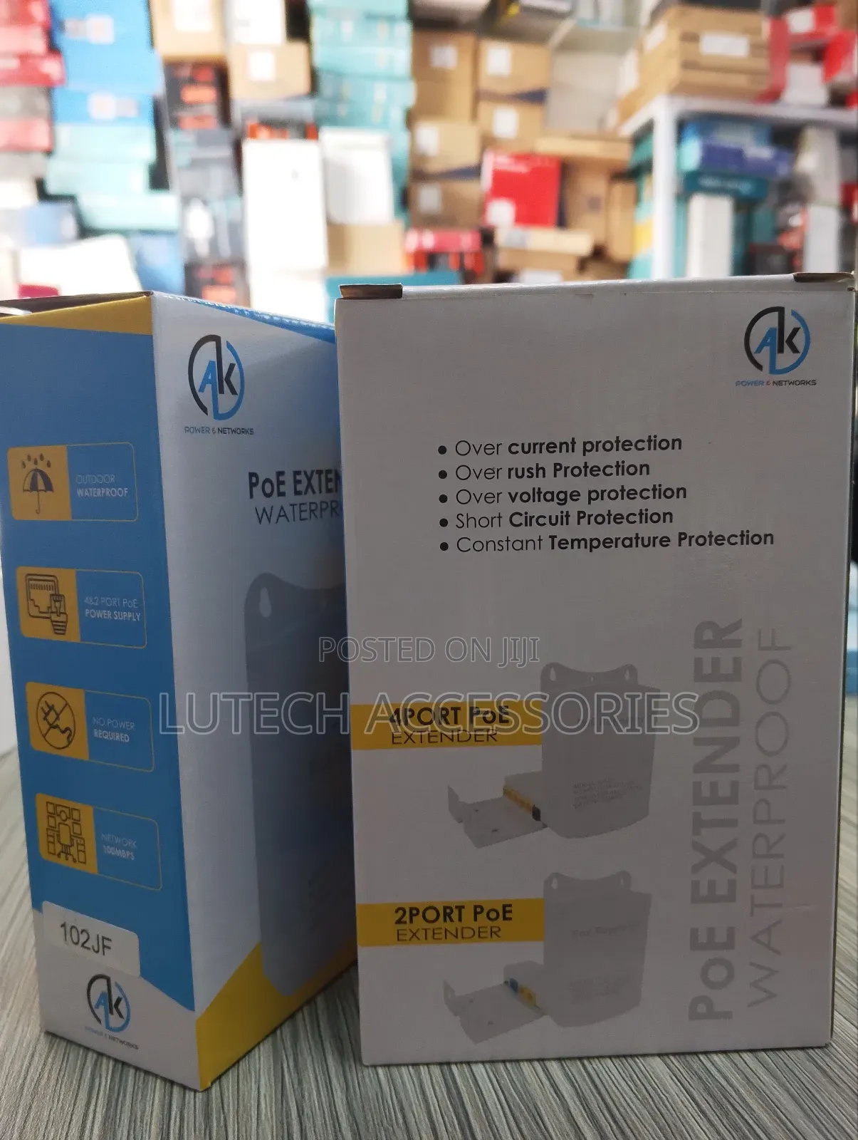 Ak 4port Poe Extender Waterproof