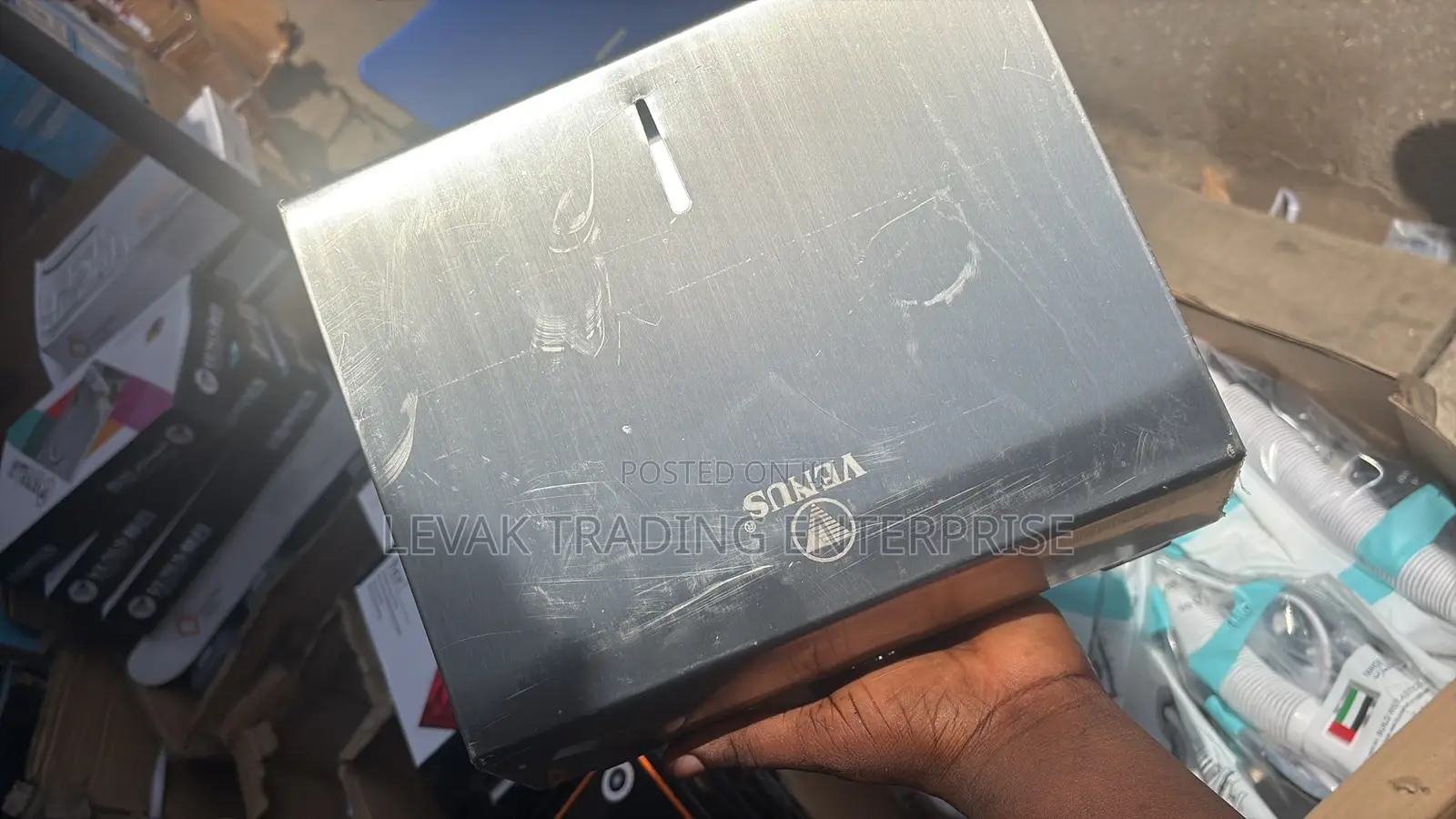 Stainless Steel Tissue Dispenser - Metal Tissue Dispenser