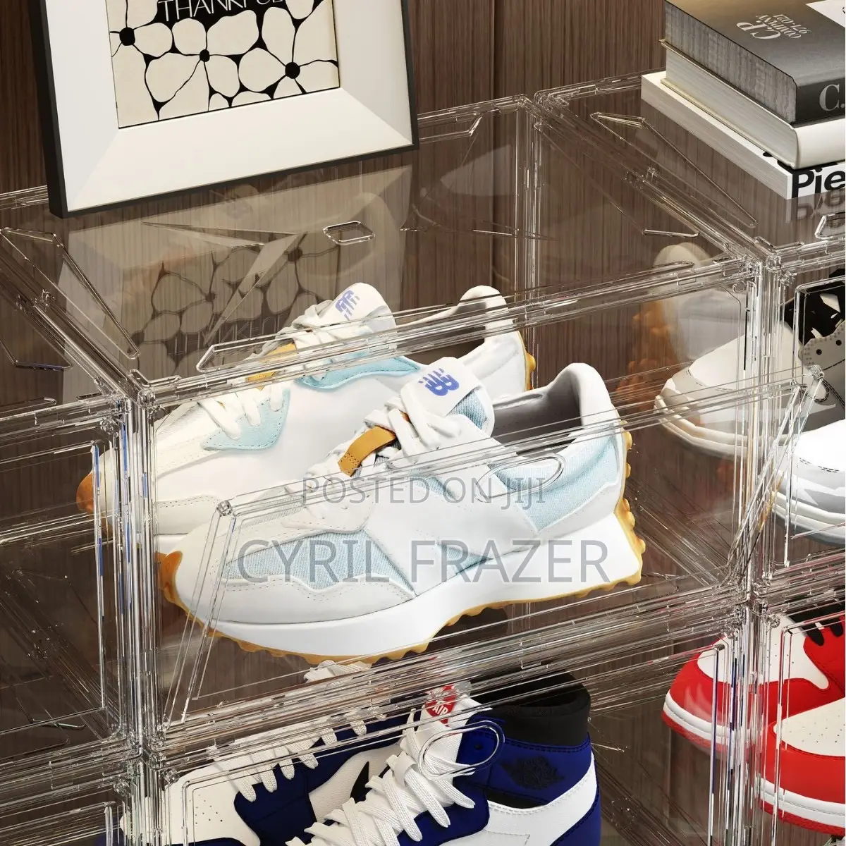 Transparent Shoe Box