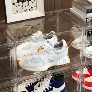 Transparent Shoe Box