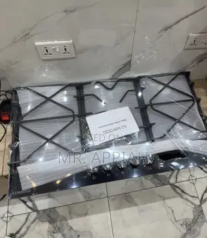 Elegant Black Kenwood 90cm Built in Tempered Glass Hob(5 Gas)