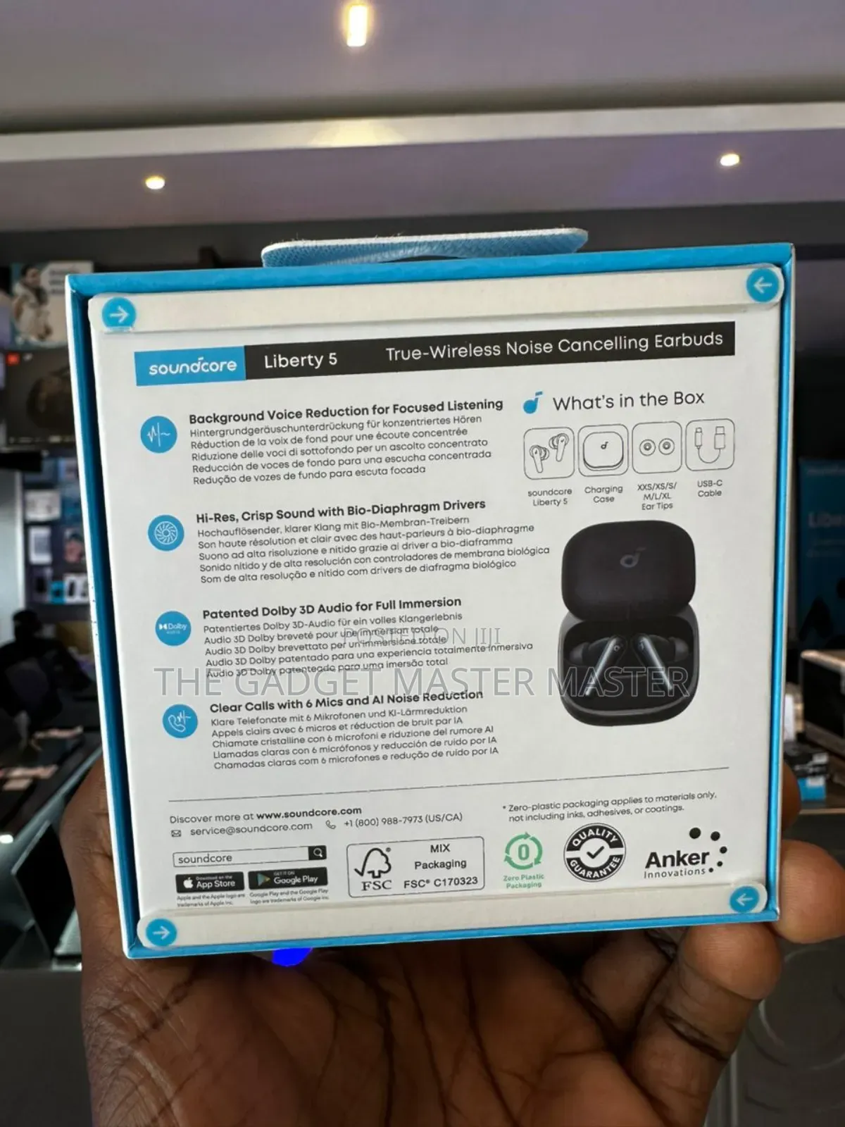 Soundcore Liberty 5 True Noise Canceling Earbuds With Dolby Audio