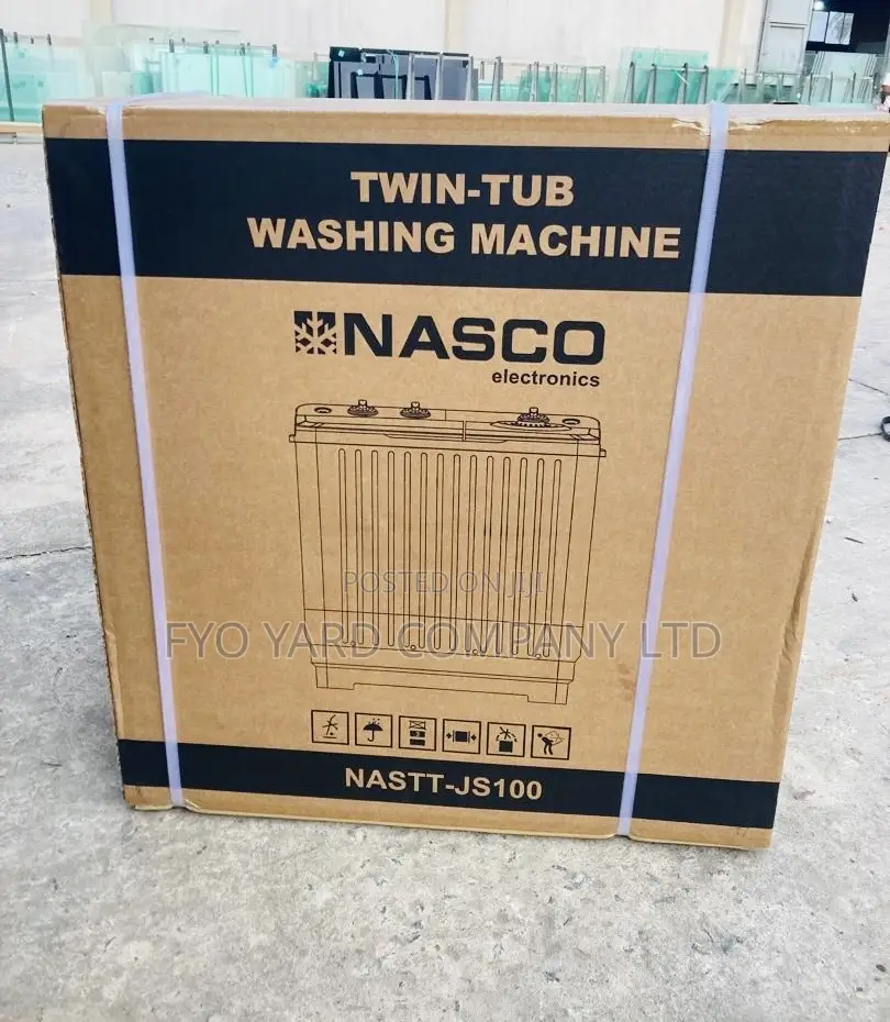 Inbox Nasco 10kg Semi Automatic Twin Tub Washing Machine