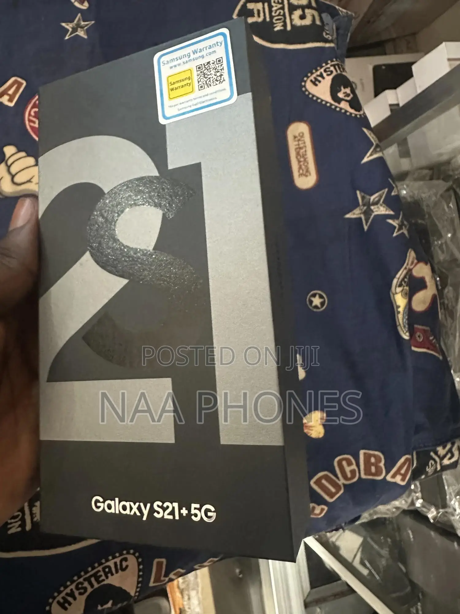 New Samsung Galaxy S21+ 5G 128 GB Black