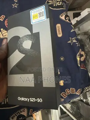 New Samsung Galaxy S21+ 5G 128 GB Black