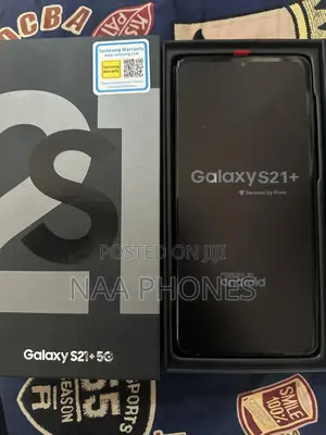 New Samsung Galaxy S21+ 5G 128 GB Black