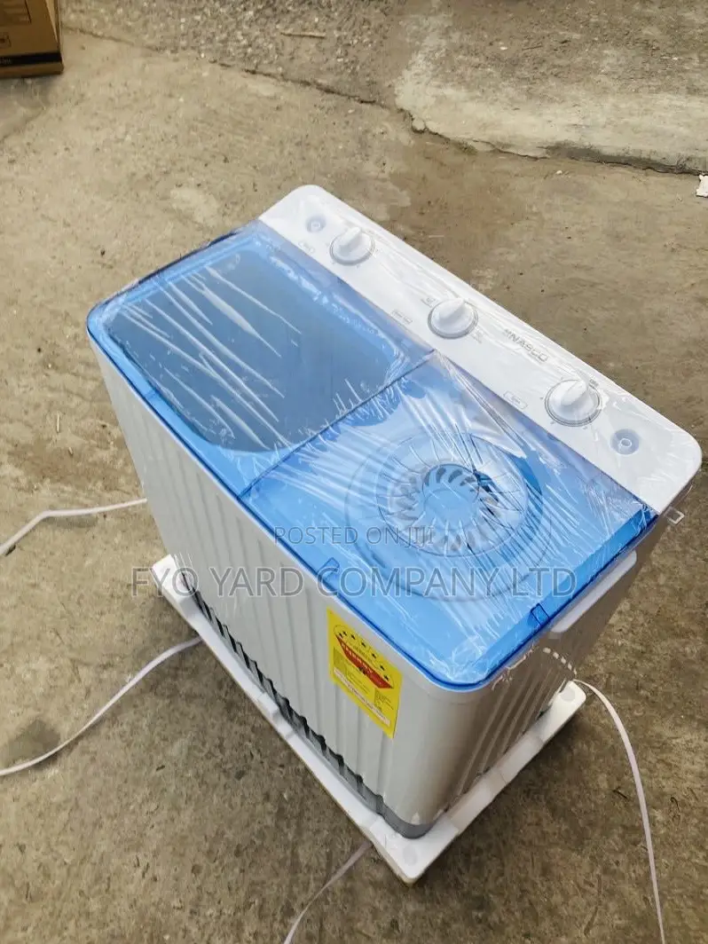 Spin Wash Nasco Top 10kg Semi - Auto Washing Machine
