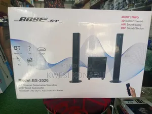 Bose Model:Bs-2026 Cable 2.1 Channel Detachable Soundbar