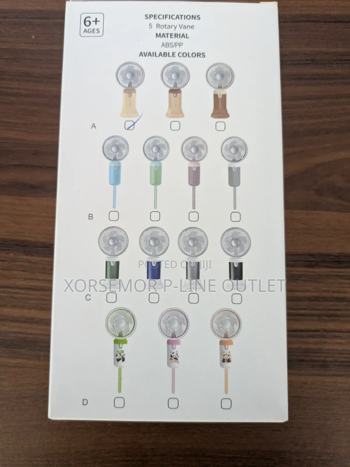 Mini Ce Hand Fan