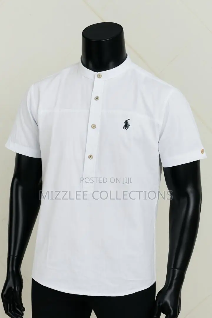Quality Polo Chinese Neck Shirt in M-2xl