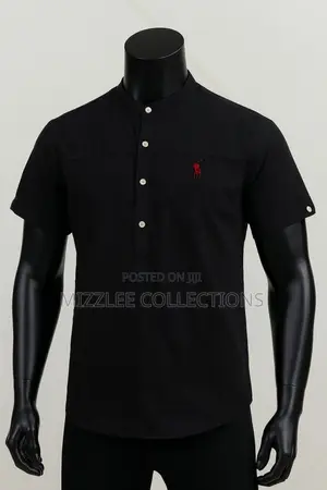 Quality Polo Chinese Neck Shirt in M-2xl