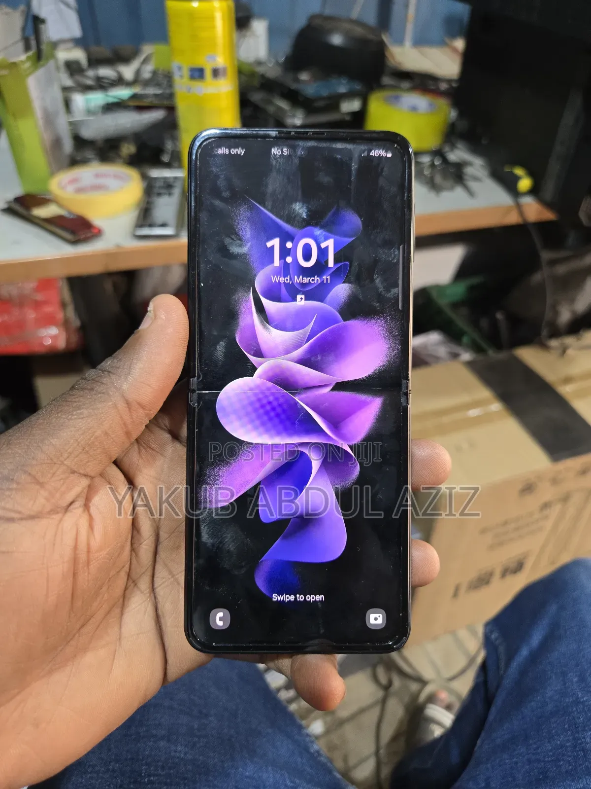 Samsung Galaxy Z Flip3 5G 128 GB Black